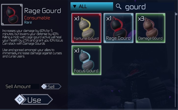 All Gourds in Jujutsu Infinite