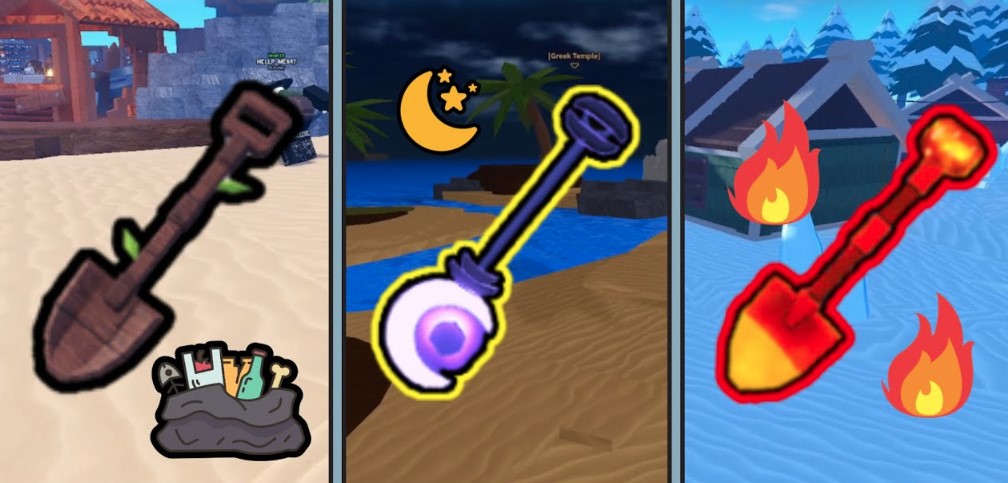 All Shovels in Dig It Roblox Guide: Stats, Locations, & How to Get Them