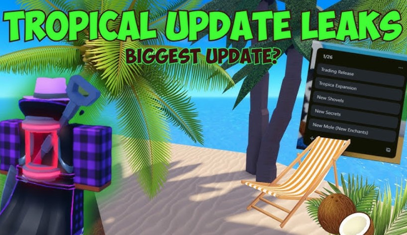 Dig It Trade & Tropical Update Leaks: New Trading System, Tropical Island, and More