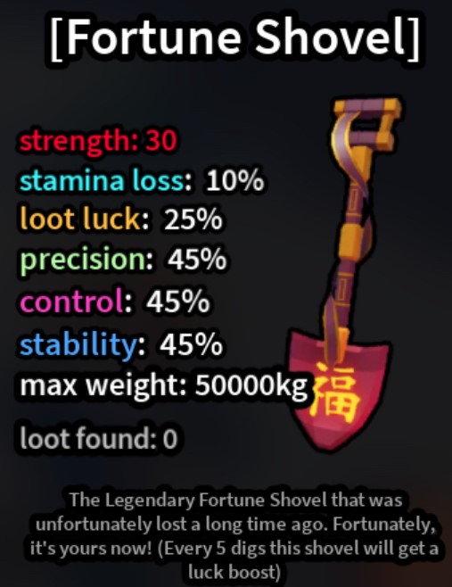 Fortune Shovel