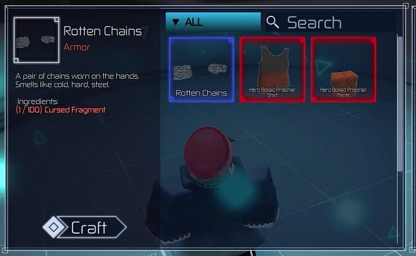 How to Get Rotten Chains in Jujutsu Infinite