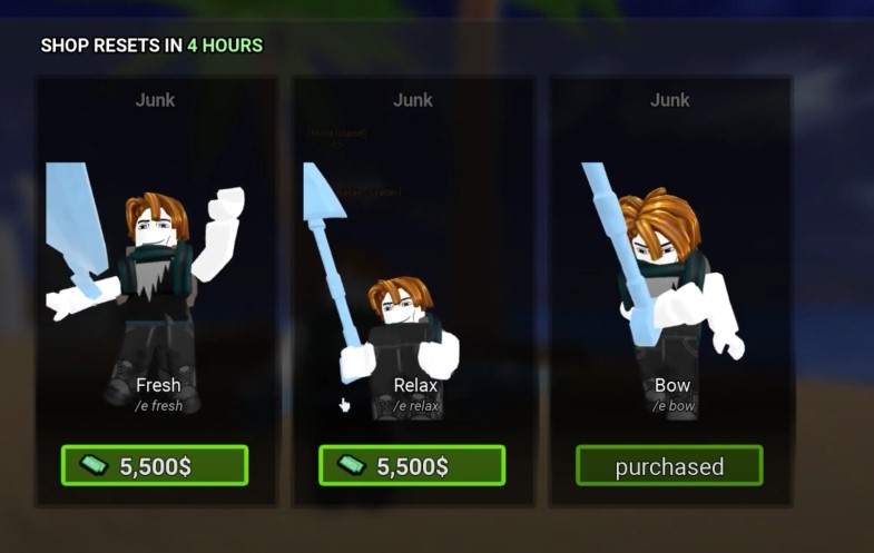 How to Get and Use Emotes in Dig It Roblox