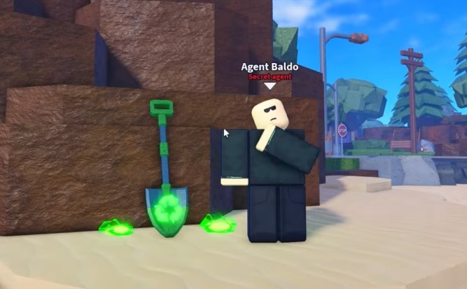 How to Get the Biodegradable Shovel in Dig It