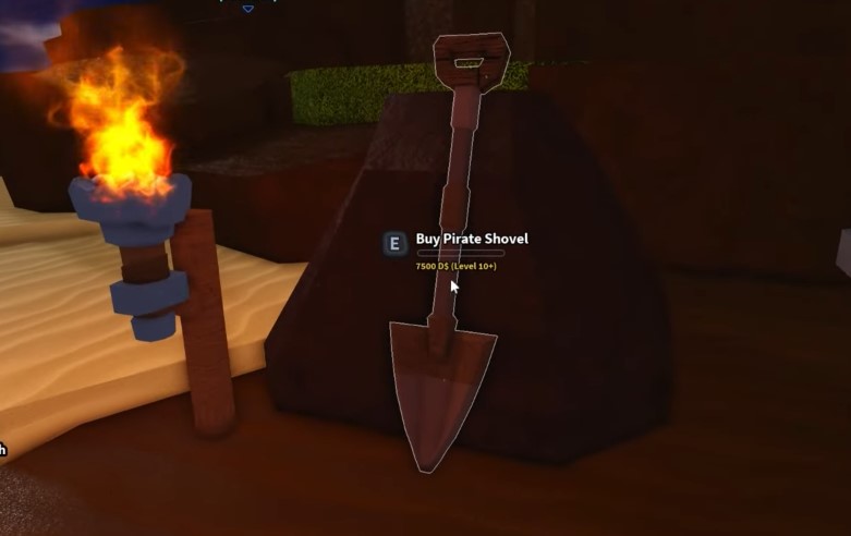 How to Get the Pirate Shovel in Dig It