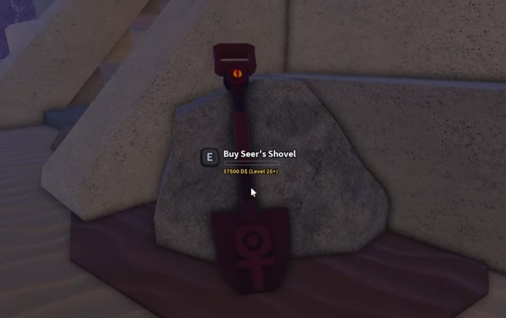 How to Get the Seer Shovel in Dig It