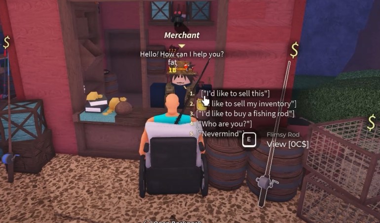 How to Sell FIsh in FISCH Roblox