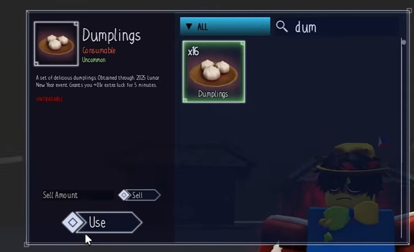 Jujutsu Infinite: How to Get and Use Dumplings for a Lucky Boost