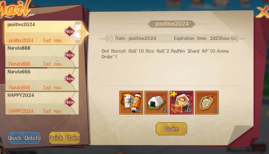 Rikudo Naruto Codes & Gift