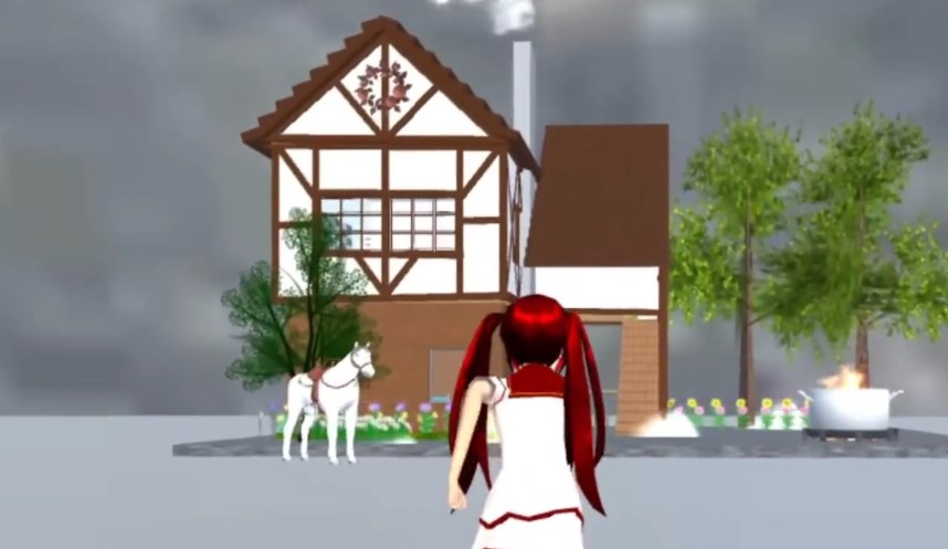 Witch House ID Sakura School Simulator