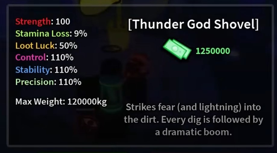 Thunder God Shovel