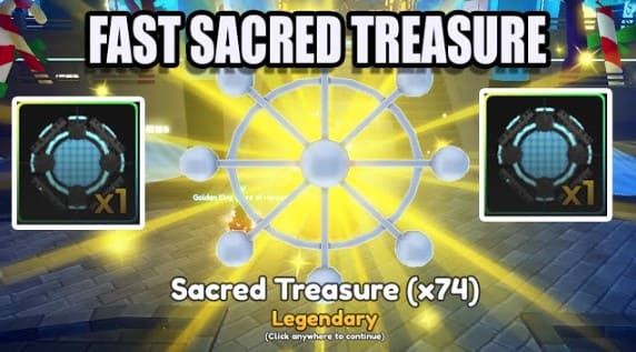 How to Get Sacred Treasure Fast in Anime Adventures