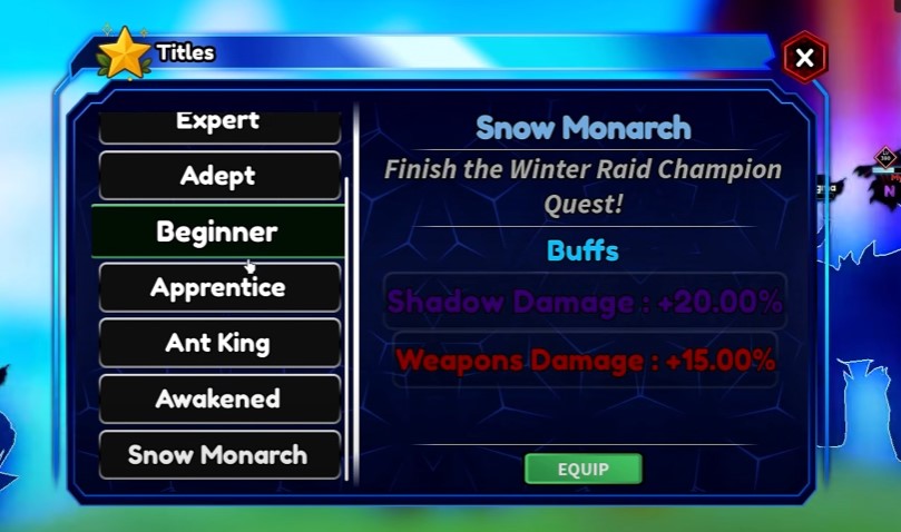 Arise Crossover Title Guide - All Title, Buffs, How to Get & Best Titles
