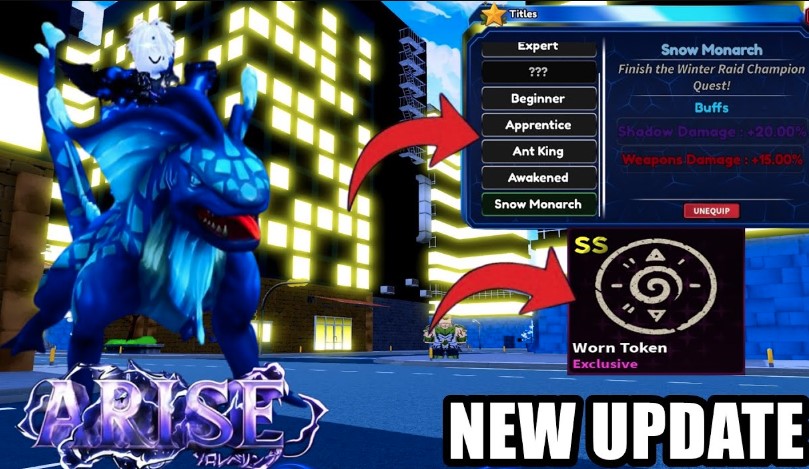 Arise Crossover Update – New Island, Titles, Raids, Fixes, Codes & More