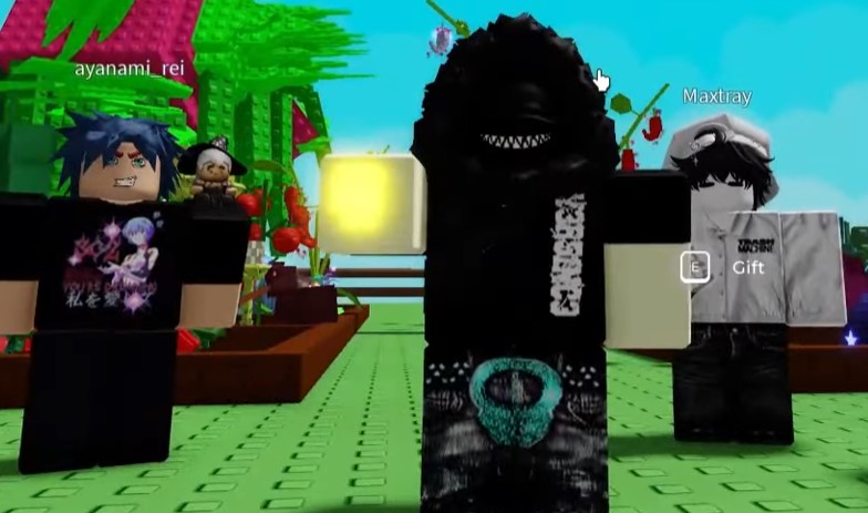 Disco Mutation visual effect in Grow a Garden with colorful lights and rare status