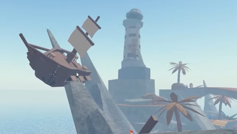 Golden Whale & Treasure Island Location in Fisch (Second Sea Guide)