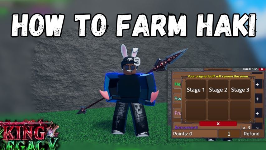 How to Reach Max Haki in King Legacy Using the Fastest AFK Method