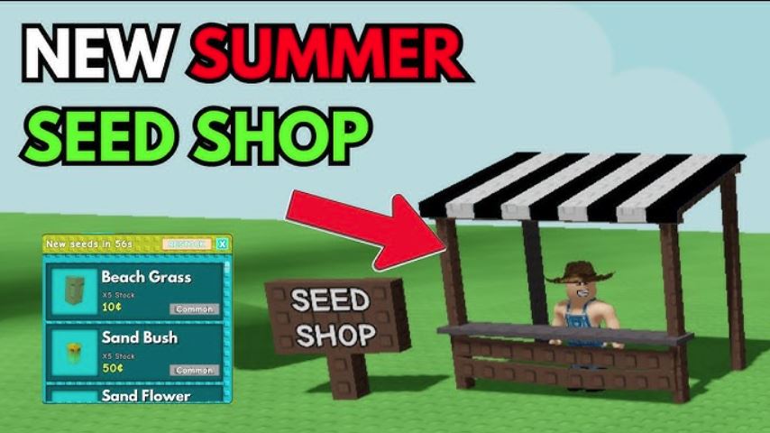All Summer Seeds in Grow a Garden Rarity, Sell Value, and How to Get Them