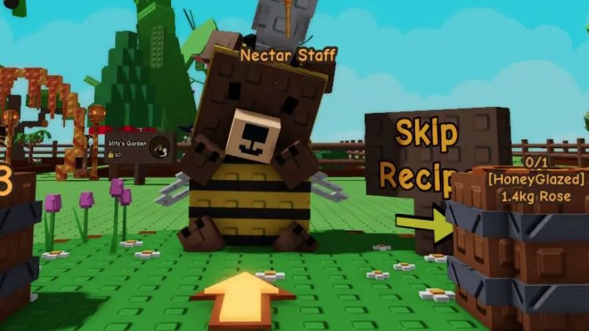 Grow a Garden: All Bear Chef Crafting Recipes and Rewards