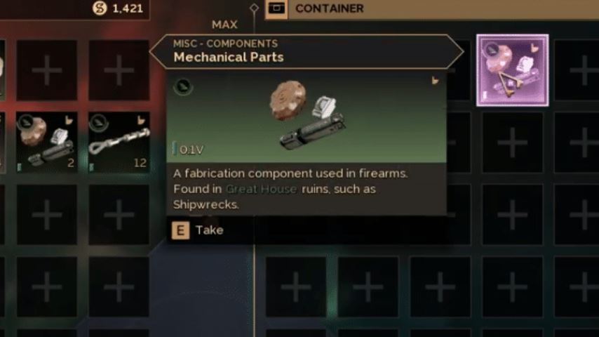 How to Get Mechanical Parts in Dune Awakening