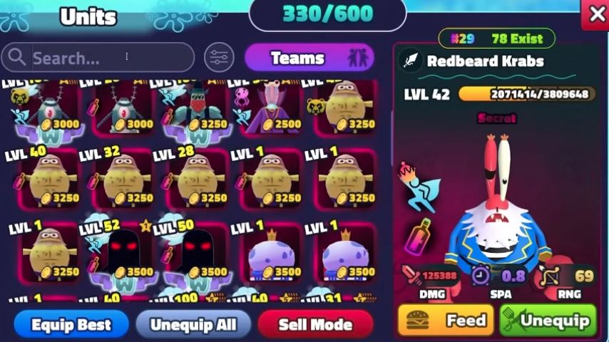 How to Get Red Bearded Krabs in Spongebob Tower Defense