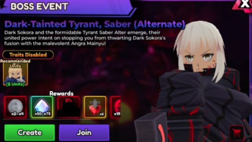 How to Get Saber Alter in Anime Vanguards – Boss Rush Guide, Abilities, and Evolution