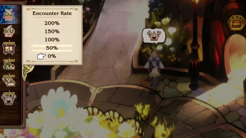 How to Set Encounter Rate to 0% in Bravely Default Flying Fairy HD (Switch Version)