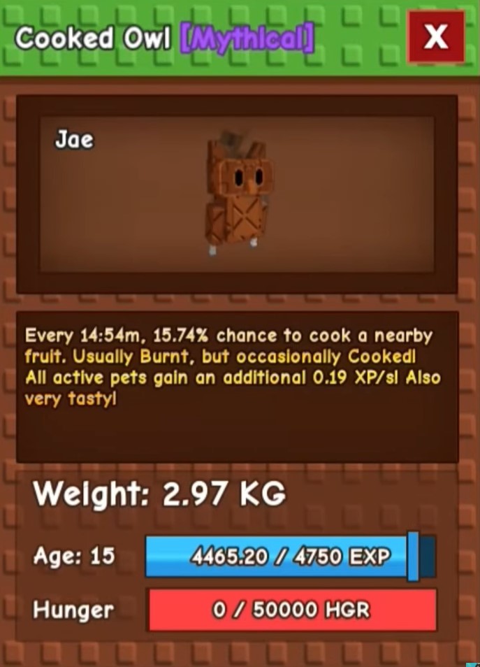 How to Get Cooked Owl in Grow a Garden