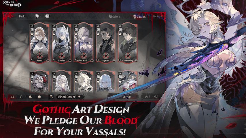 Silver and Blood Beginner Guide, Tips, Vassal Team Building, and Progression
