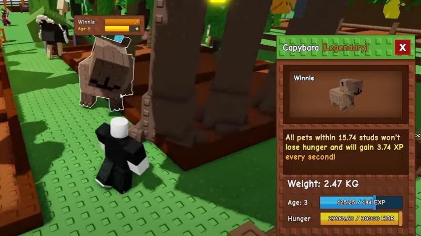 What Does Capybara Do in Grow a Garden and How to Get It