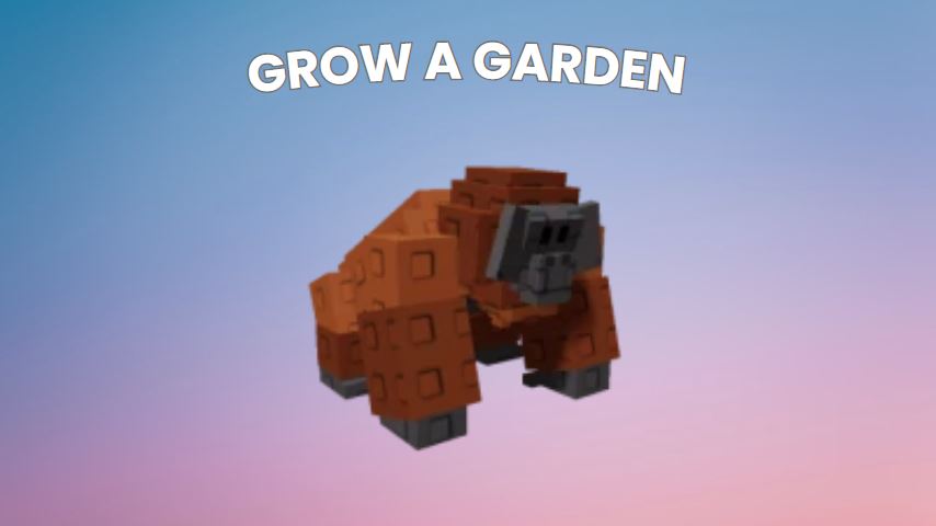 What Does Orangutan Do in Grow a Garden and How to Get It