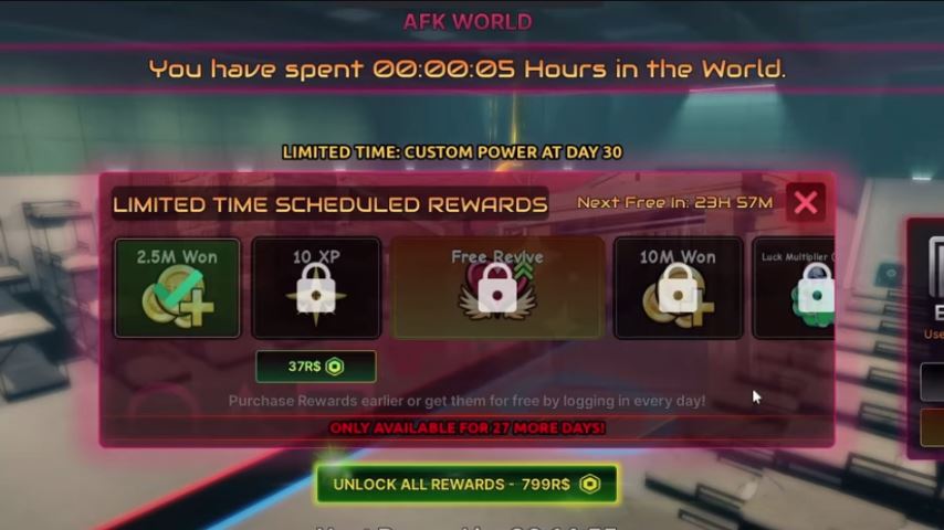 How AFK World Works in INK Game Roblox