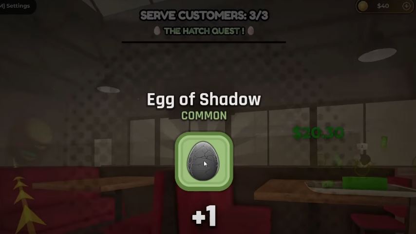 How to Get Egg Badge in Roblox Burger Game The Hatch Event (Egg of Shadow)
