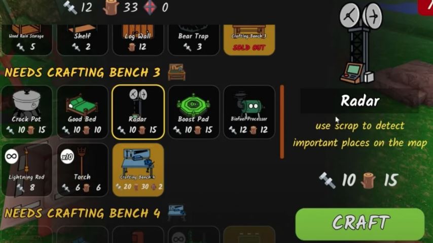 How to Get Radar in 99 Nights in the Forest