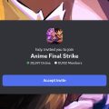 How to Join Anime Final Strike Discord