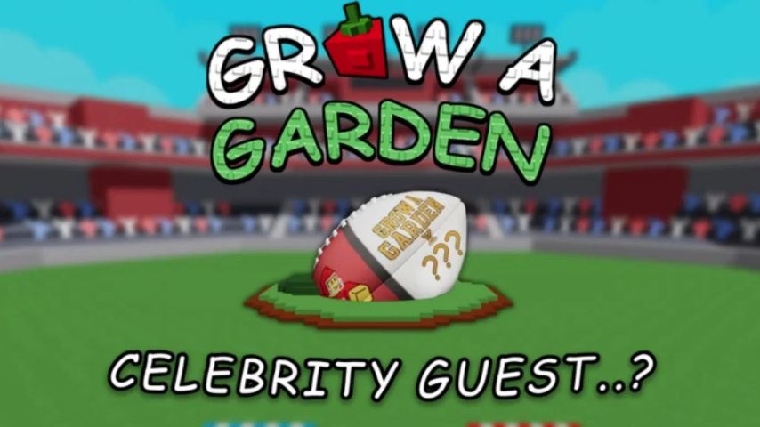 How to Join Grow a Garden Celebrity Guest Event for Football Blossom