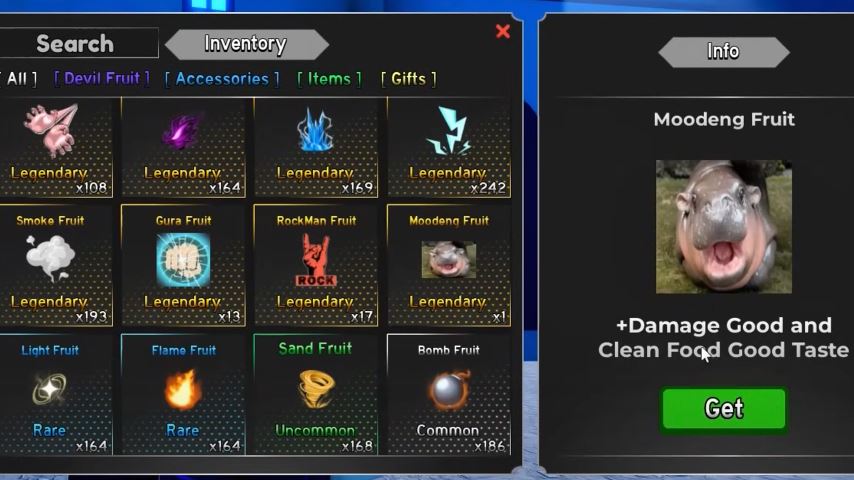 Moodeng and Johnsmith Rerun in RockFruit - What’s New and How to Get Them