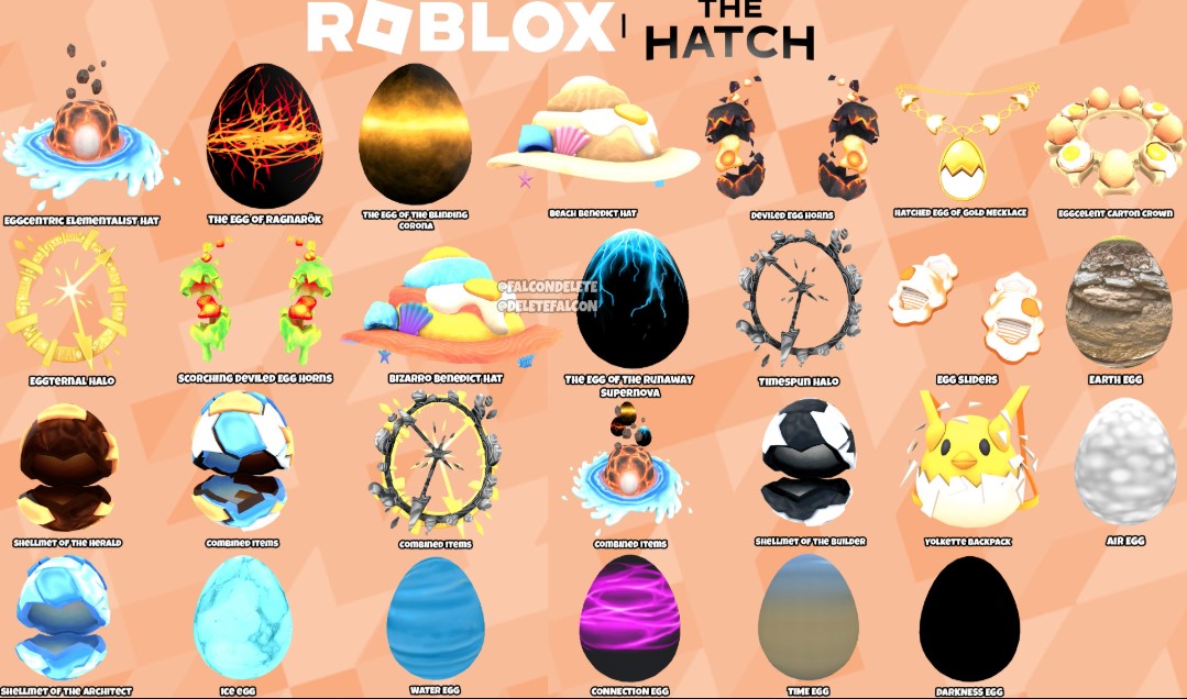 Roblox The Hatch 2025 Game List and Rewards