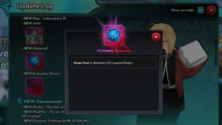 Anime Last Stand Alchemy Essence Guide (How to Get and Use It)