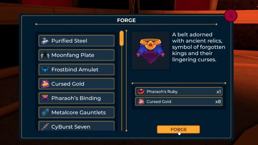 How to Crafting in Vox Seas (Weapons, Armor, and Accessories)