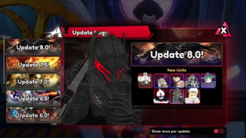 How to Get All New Units in Anime Vanguards Update 8