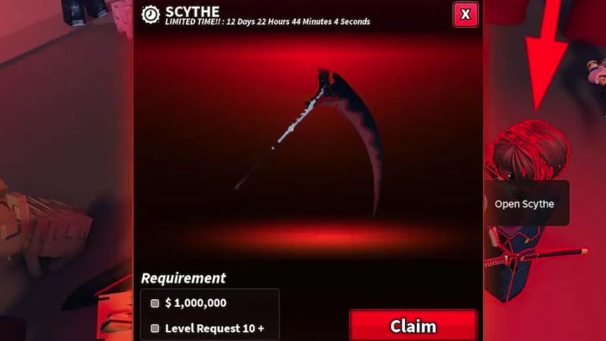 How to Get Scythe in Hunty Zombie (Limited Event Weapon)