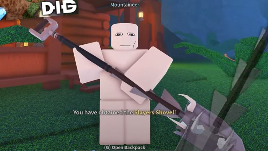 How to Get Slayers Shovel in Dig Roblox