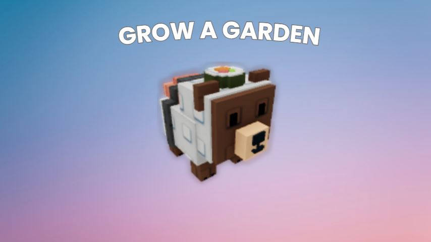 How to Get Sushi Bear in Grow a Garden and What It Does