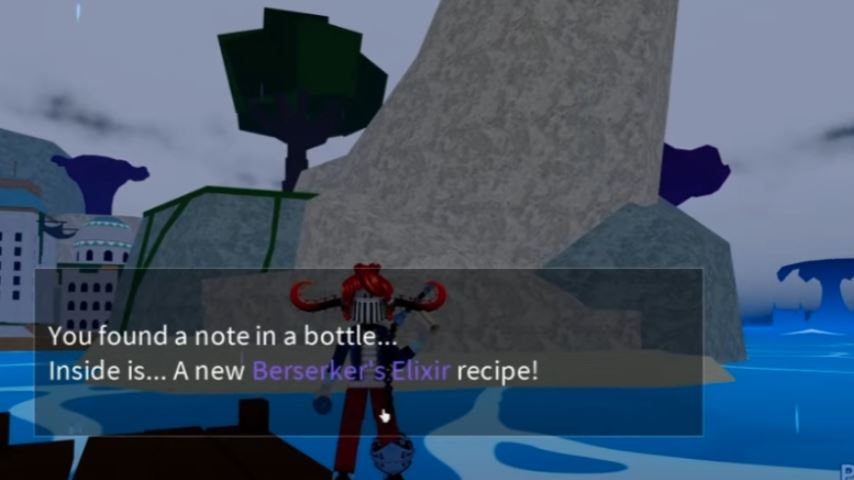 How to Get and Use Note in a Bottle in Blox Fruits
