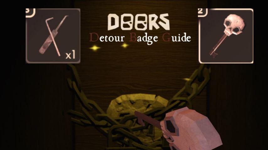 How to Get the Detour Badge in Roblox Doors