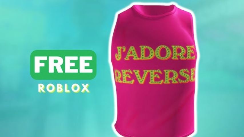 How to Get the Free Roblox Learn Jadore Tanktop