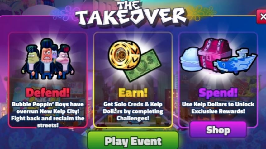 How to Complete Spongebob Tower Defense Takeover Event