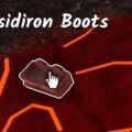 How to Craft Obsidiron Boots in 99 Nights in the Forest