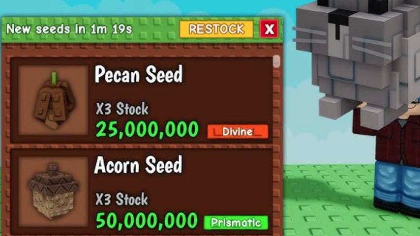 All New Autumn Seeds in Grow a Garden Chubby Chipmunk Update