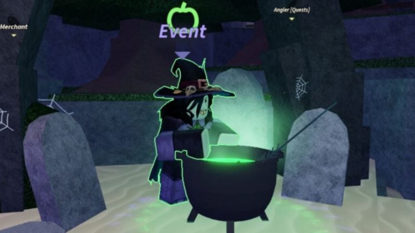 How to Finish the Witch’s Pot Quest in Fisch Fright Halloween Event